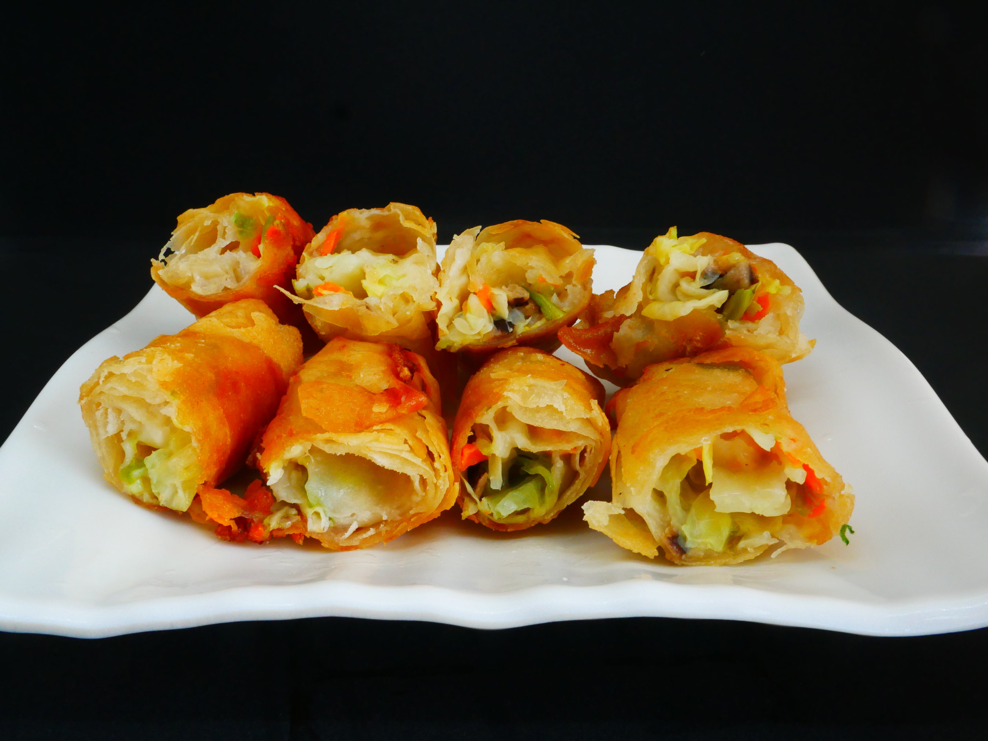 Vegetable Spring Roll (12 Pcs)